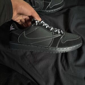 Jordan Black Phantom Travis Scott 1 LowTop